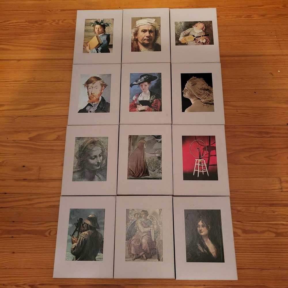 12‎ Time Life Library Of Art Books Rubens Manet Bernini Michelangelo Giotto Goya